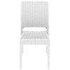 Arcadia | Modern, Stackable, Plastic Indoor / Outdoor Dining Chair | Set Of 2