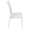 Arcadia | Modern, Stackable, Plastic Indoor / Outdoor Dining Chair | Set Of 2