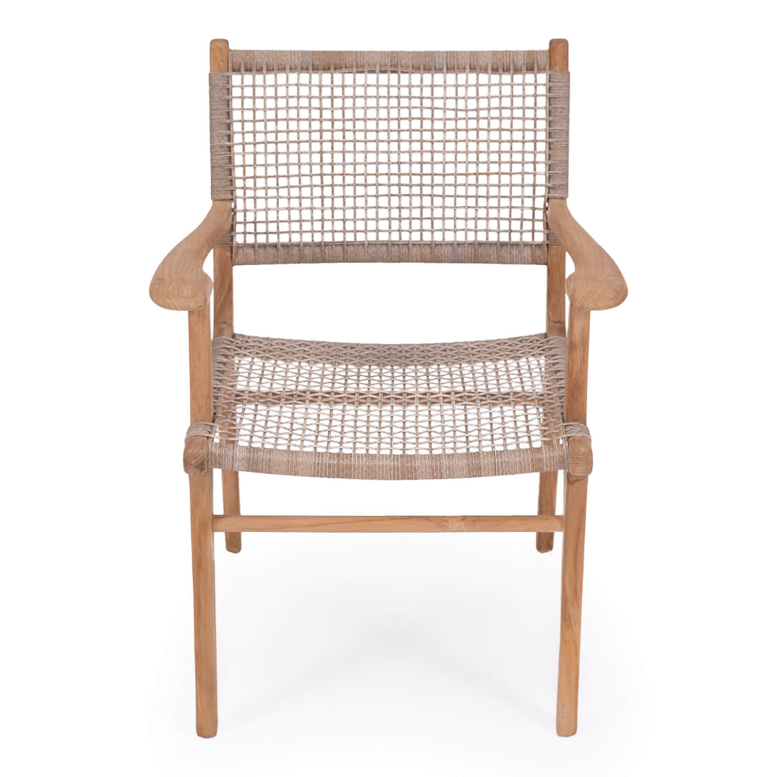 Augusta | White, Washed Grey Coastal Indoor Outdoor Wooden Dining Chair with Arms