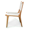 Augusta | White, Washed Grey Coastal Mid Century Indoor Outdoor Wooden Dining Chair