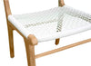 Augusta | White, Washed Grey Coastal Mid Century Indoor Outdoor Wooden Dining Chair