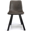 Ava | Metal Modern PU Leather Dining Chairs | Set Of 2