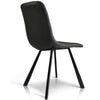 Ava | Metal Modern PU Leather Dining Chairs | Set Of 2