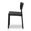 Bayville | Natural Black Coastal Wooden Dining Chairs | Set Of 2