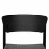 Bayville | Natural Black Coastal Wooden Dining Chairs | Set Of 2