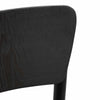Bayville | Natural Black Coastal Wooden Dining Chairs | Set Of 2