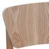 Bayville | Natural Coastal Wooden Dining Chairs | Set Of 2