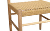 Beachmere | Natural Woven Coastal Wooden Dining Chair