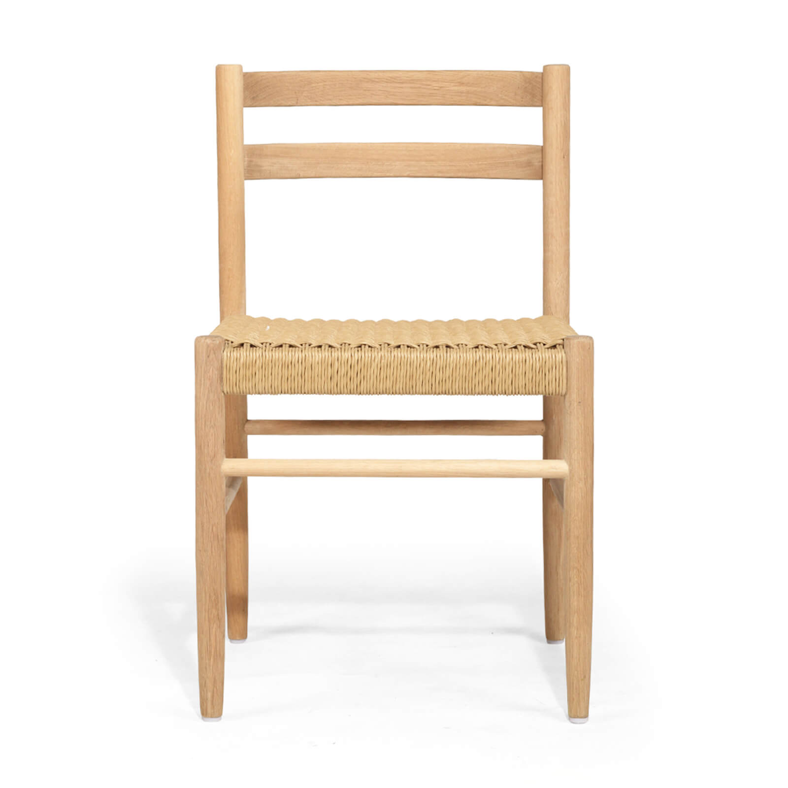 Beachmere | Natural Woven Coastal Wooden Dining Chair | Natural