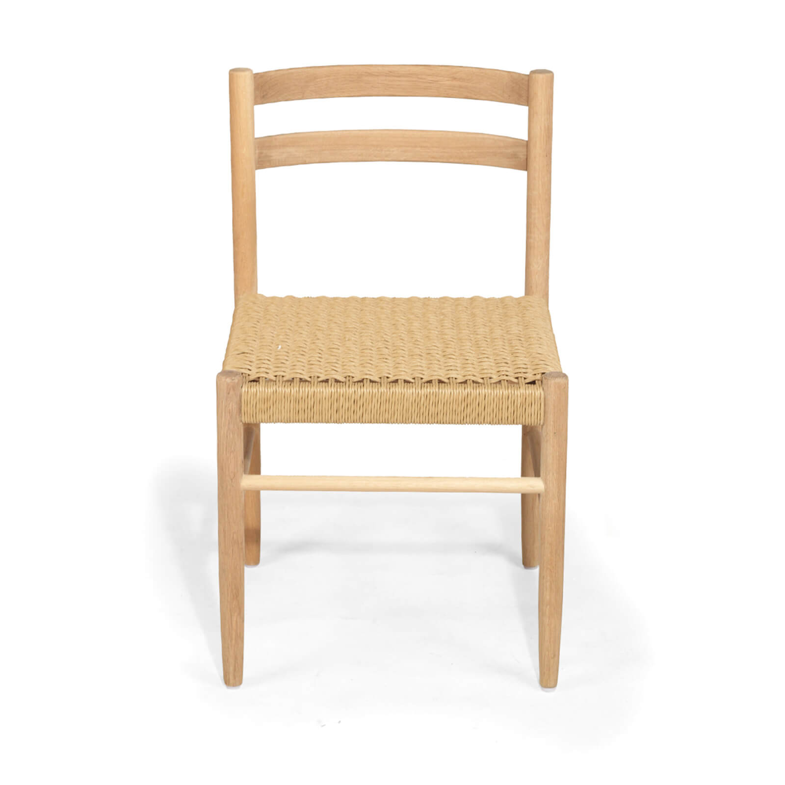 Beachmere | Natural Woven Coastal Wooden Dining Chair | Natural