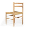 Beachmere | Natural Woven Coastal Wooden Dining Chair