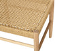 Beachmere | Natural Woven Coastal Wooden Dining Chair