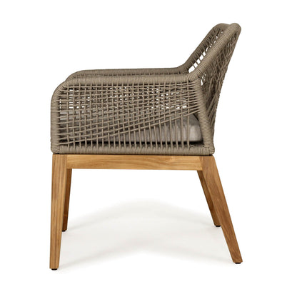 Bedarra | Natural, Coastal, Wooden Indoor Outdoor Dining Chair | Natural