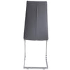Belair | Modern, Metal PU Leather Dining Chairs | Set Of 4