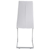 Belair | Modern, Metal PU Leather Dining Chairs | Set Of 4