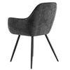 Belmore | Modern Metal Velvet Dining Chairs With Arms | Set Of 2