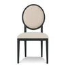 Berwick | Light Beige Fabric French Provincial Commercial Dining Chair