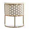 Beverly |  Hollywood Style Boucle Velvet Dining Chair