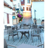 Bridgeport | Modern, Stackable, Plastic Indoor / Outdoor Dining Chair | Set Of 2