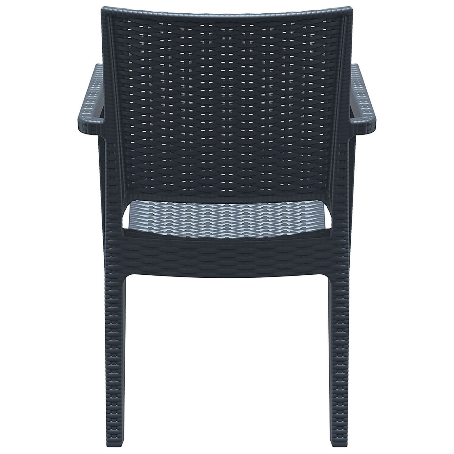 Bridgeport | Modern, Stackable, Plastic Indoor / Outdoor Dining Chair | Set Of 2