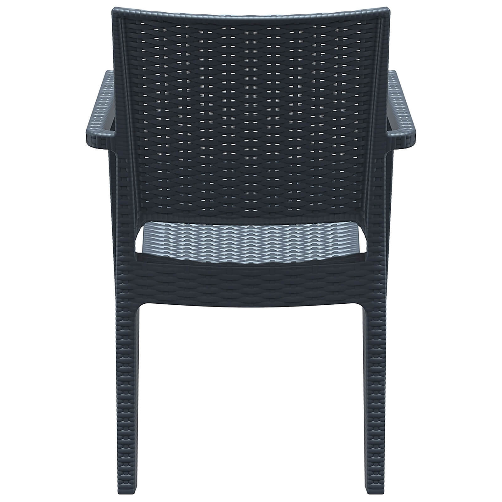 Bridgeport | Modern, Stackable, Plastic Indoor / Outdoor Dining Chair | Set Of 2