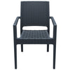 Bridgeport | Modern, Stackable, Plastic Indoor / Outdoor Dining Chair | Set Of 2