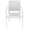 Bridgeport | Modern, Stackable, Plastic Indoor / Outdoor Dining Chair | Set Of 2