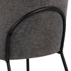 Calwell | Dark Grey Fabric Modern Dining Chair