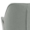 Cara | Grey, Fabric Contemporary Wooden Dining Chair with Arms