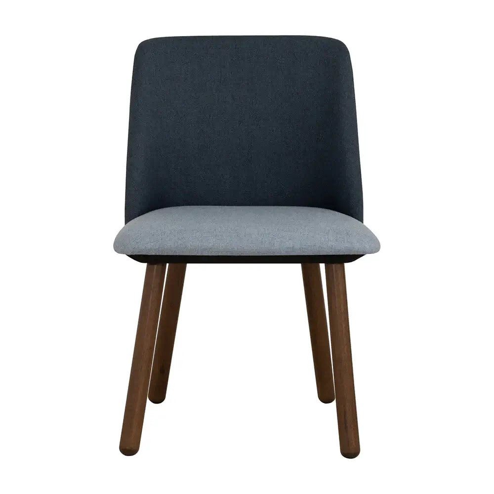 Carinya | Modern Wooden Fabric Dining Chair