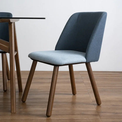 Carinya | Modern Wooden Fabric Dining Chair