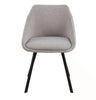 Carlton | Beige Upholstered Modern Dining Chair