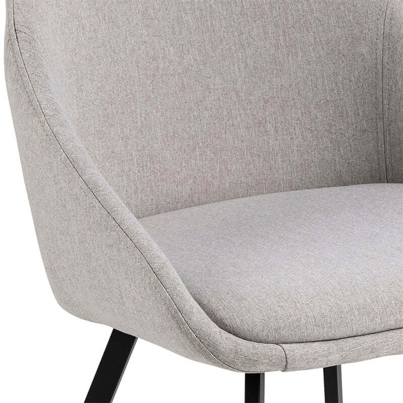 Carlton | Beige Upholstered Modern Dining Chair | Beige