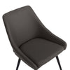Chesterton | Modern Commercial PU Leather Dining Chairs | Set Of 2