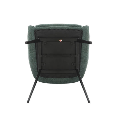 Chesterton | Stain Resistant Waterproof Fabric Dining Chairs | Set Of 2 | Green