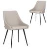 Chesterton | Modern PU Leather Dining Chairs | Set Of 2