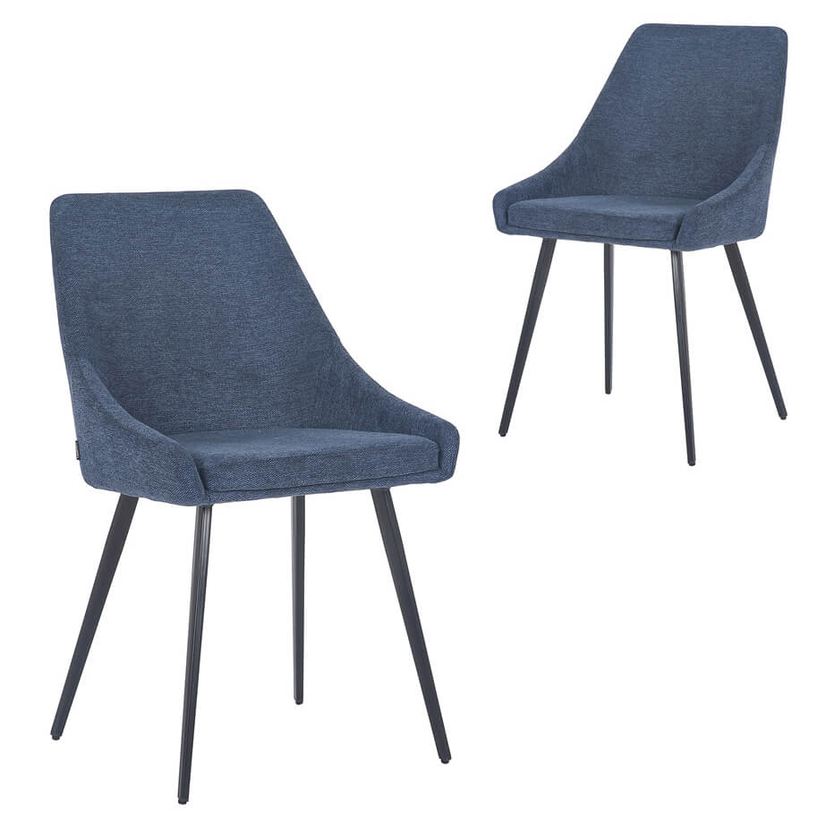 Chesterton | Modern Fabric Dining Chairs | Set Of 2