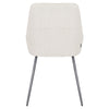 Chesterton | Commercial Stain Resistant Waterproof Fabric Dining Chairs | Set Of 2