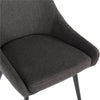 Chesterton | Commercial Stain Resistant Waterproof Fabric Dining Chairs | Set Of 2