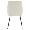 Chesterton | Commercial Stain Resistant Waterproof Fabric Dining Chairs | Set Of 2