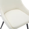 Chesterton | Commercial Stain Resistant Waterproof Fabric Dining Chairs | Set Of 2
