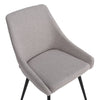 Chesterton | Commercial Stain Resistant Waterproof Fabric Dining Chairs | Set Of 2