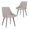 Chesterton | Stain Resistant Waterproof Fabric Dining Chairs | Set Of 2