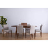 Delano | Silver, Sand, Dark Grey Modern Wooden Dining Chairs | Set Of 2