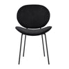 Dunedin | Blue, Black, Mid Century, Velvet Dining Chairs | Set of 2