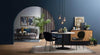 Dunedin | Blue, Black, Mid Century, Velvet Dining Chairs | Set of 2