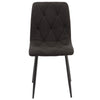 Eldon | Grey, Charcoal Fabric Modern Dining Chairs | Set Of 4