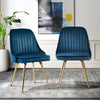 Electra | Modern Velvet Dining Chairs | Set of 2