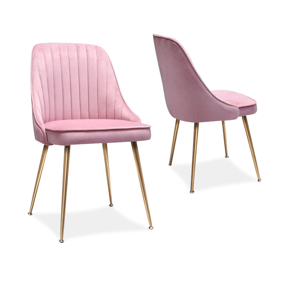 Electra | Modern Velvet Dining Chairs Australia | Set Of 2
