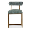 Englewood | Pink, Black, Emerald Green Velvet, Modern Dining Chair